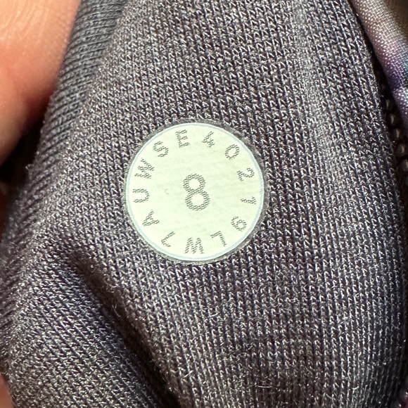 lululemon athletica Floral Women's Shorts - Black and Purple - Picture 2 of 5